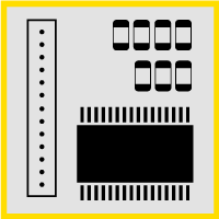 Piktogramm Industrie-Elektronik